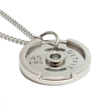 silver weight place necklace